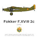 Fokker F-XVIII - LVA 72029
