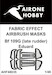 Fabric Effect Airbrush Masks Messerschmitt BF109G with later rudder (Eduard) AHF48035