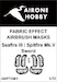 Fabric effect Airbrush masks Seafire MKIII/ Spitfire MKV (Sword) AHF72001