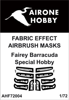 Fabric Effect Airbrush Masks Fairey Barracuda (Special Hobby) AHF72004