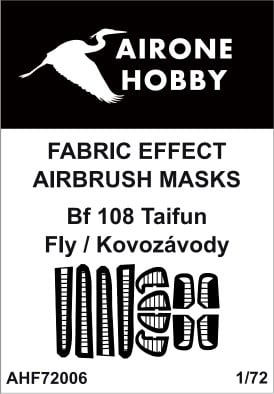 Fabric Effect Airbrush Masks Messerschmitt BF108 (FLY, Kovosavody) AHF72006
