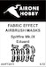 Fabric effect Airbrush masks Spitfire MKIX (Eduard) AHF72011