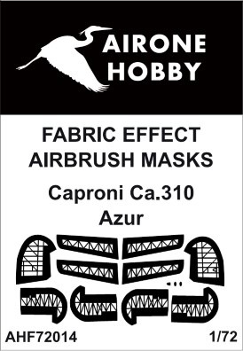 Fabric Effect Airbrush Masks Caproni CA310 (Azur) AHF72014