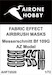 Fabric effect Airbrush masks Messerschmitt BF109G (AZ Models) AHF72020