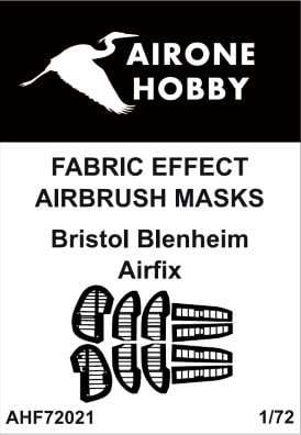 Fabric Effect Airbrush Masks Bristol Blenheim (Airfix) AHF72021