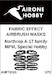 Fabric effect Airbrush masks Northrop A17, DB8A family (MPM, Special Hobby) AHF72028