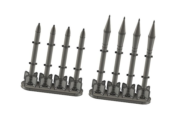 ATAR (HVAR) rockets (Skyraiders, Mustangs, Corsairs, Panthers...) AHL48069