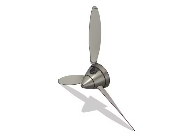 Macchi Folgore propeller, for Italeri 02850 AHL48095