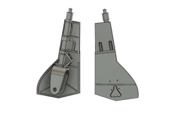 Macchi MC205 Veltro Undercarriage  AHL72065