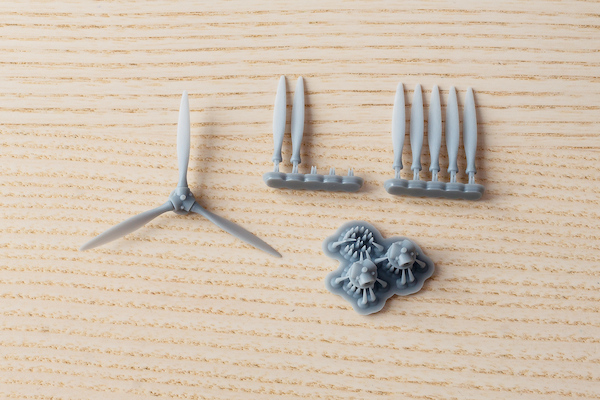 CANT Z1007Z Bis Alcione propeller set (Italeri, Supermodell)  AHL72083