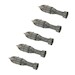 Italian WW2 Bomb Set part 2 (5x 250kg) AHL72087