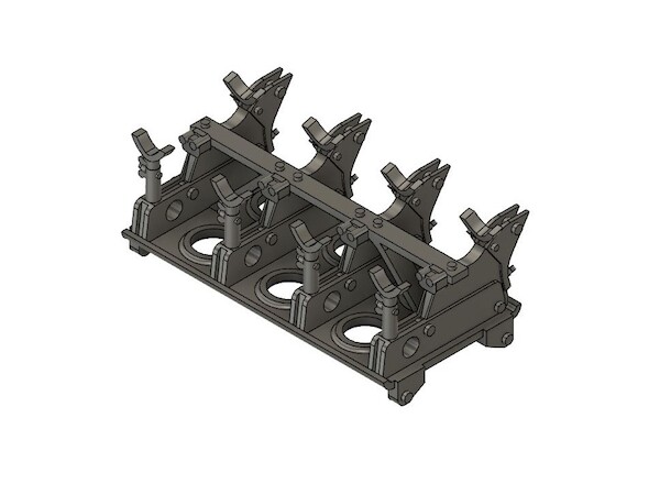 British Light Series Bomb Carrier (4 Racks included) AHL72089