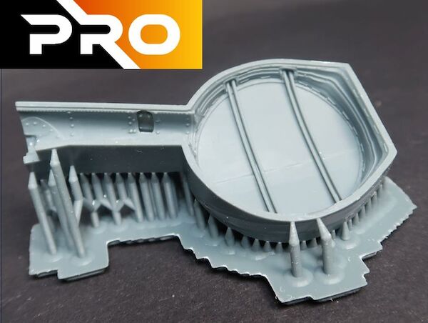 Messerschmitt BF109 (Early) Scale parts set (Wheelbays)  3D24WELL
