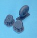Douglas TBD-1 Devastator Early Wheel set (Trumpeter)  3D32ERLY