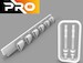Messerschmitt BF109 G-2/G-4  Hollow Exhaust and MG131 set (Revell) 3D32EX