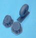 Douglas TBD-1 Devastator Late Wheel set (Trumpeter)  3D32LATE