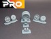 Messerschmitt BF109 G-2/G-4  660x160 Wheel set (Revell) 3D32WHL