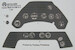 Focke Wulf FW190A Instrument Panel Decals AS24FWA