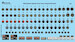 WWII Japanese Cockpit Instrument Decals  AS24JPN