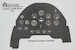 Junkers Ju87B Stuka Instrument Panel Decals AS24JUA