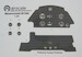 Messerschmitt BF109E Instrument Panel Decals AS24MEA