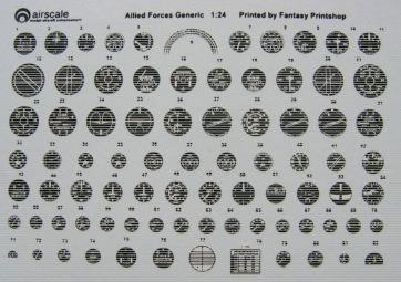 World War 2 RAF Aircraft Instrument Dials AS24RAF