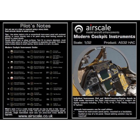 Modern Cockpit Instruments AS48HAC
