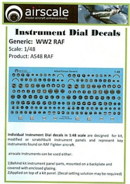 World War 2 RAF Aircraft Instrument Dials (Remastered) AS48RAFA