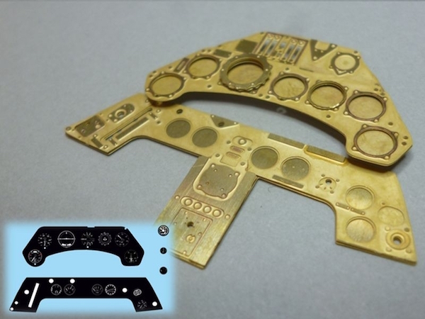 Focke Wulf FW190  Instrument Panel Upgrade  PE24FOC