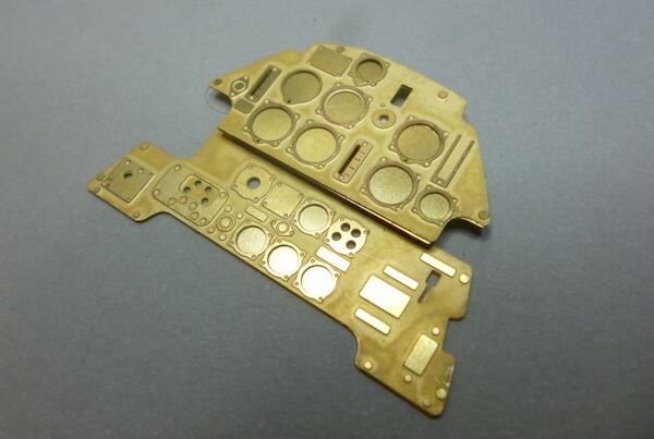 Messerschmitt BF109E Instrument Panel Upgrade PE24MES