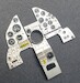 Hawker Harrier GR1/GR3 Instrument Panel Upgrade (Airfix)  PE24VTOL