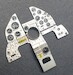 Hawker Harrier GR1/GR3 Instrument Panel Upgrade (Airfix)  PE24VTOL