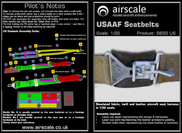 USAAF Seatbelts SB32US