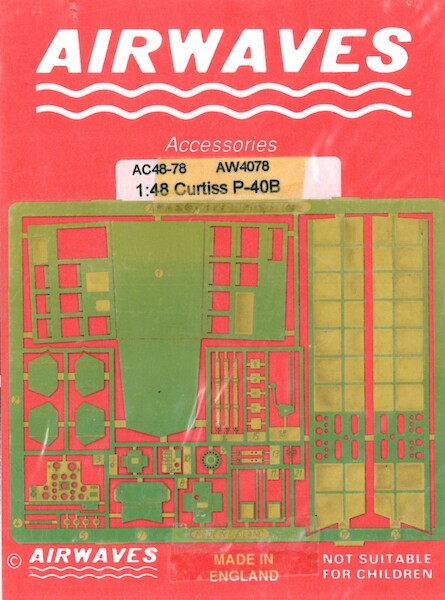 Detailset Curtiss P40B  AC4878