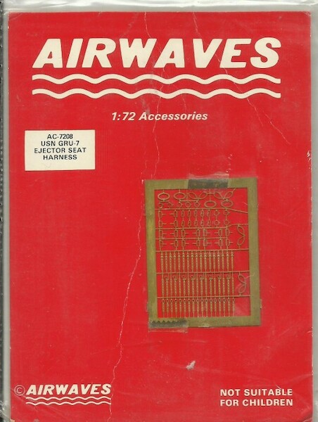 Detailset US Navy GRU-7 Ejector Seat Harness AC7208