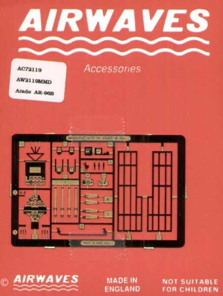 Detailset Arado Ar96 AC72119