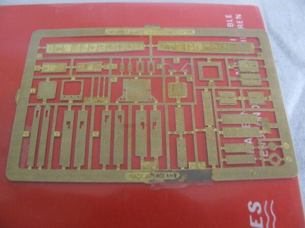 Detailset Supermarine Spitfire Flaps and gun cover panels (Airfix AC7276
