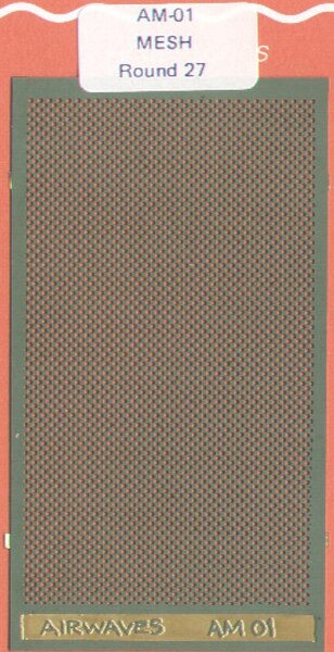 Round Mesh 27 holes per inch AEM001