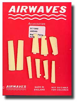 North American P51 Mustang Flaps & Control Surfaces. SC72080