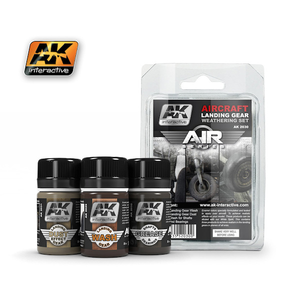 Aircraft Landing Gear Weathering set  AK2030