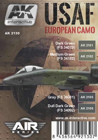 USAF European 1 Camo  AK2130