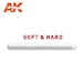 White chalk Lead detailing pencil (soft) AK4178