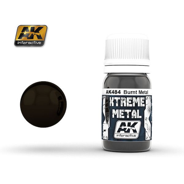 Xtreme metal - Pale Burnt Metal enamel paint  AK485