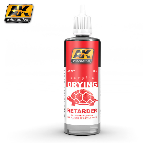 Acrylic Drying Retarder, Retardant Solution for Acrylic paints  AK737