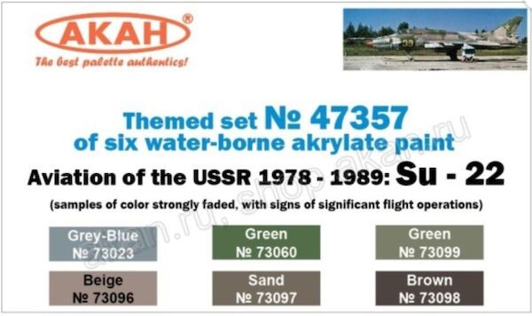 Aviation of the USSR 1978-198; Su22 Fitter 47357