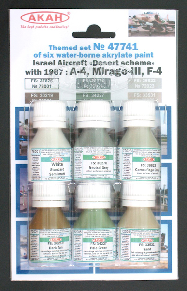 Israeli AF Desert Scheme 1967 (Mirage III, A4, F4) 47741