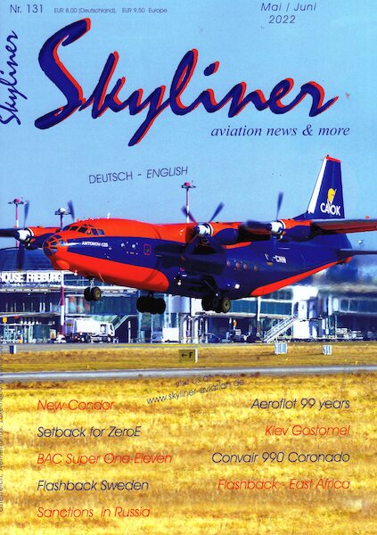 Skyliner, Aviation News & More Nr. 131Mai J Juni 2022  SKYLINER 131