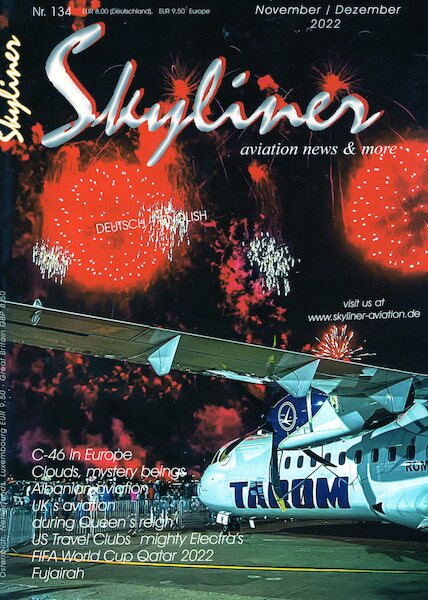 Skyliner, Aviation News & More Nr. 134 November/Dezember 2022 SKYLINER 134