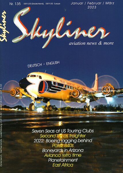 Skyliner, Aviation News & More Nr. 135 Januar/Februar 2023  SKYLINER 135