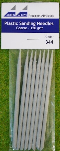 Plastic Sanding needles coarse 150 grit  344